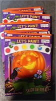 10 LETS PAINT TRICK OR TREAT BOOKS