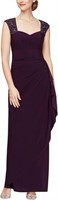 SIZE 18- Alex Evenings Womens Long Column Dress