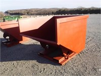 NEW 3 CUBIC YARD SELF DUMPING HOPPER