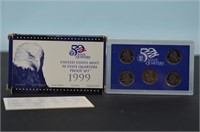 United States Mint Quarters Proof Set 1999