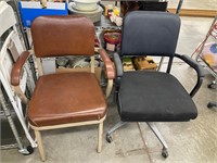 2 vintage chairs