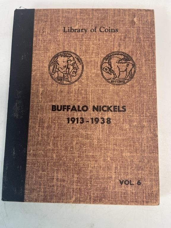 Buffalo Nickel’s book containing 25 Buffalo