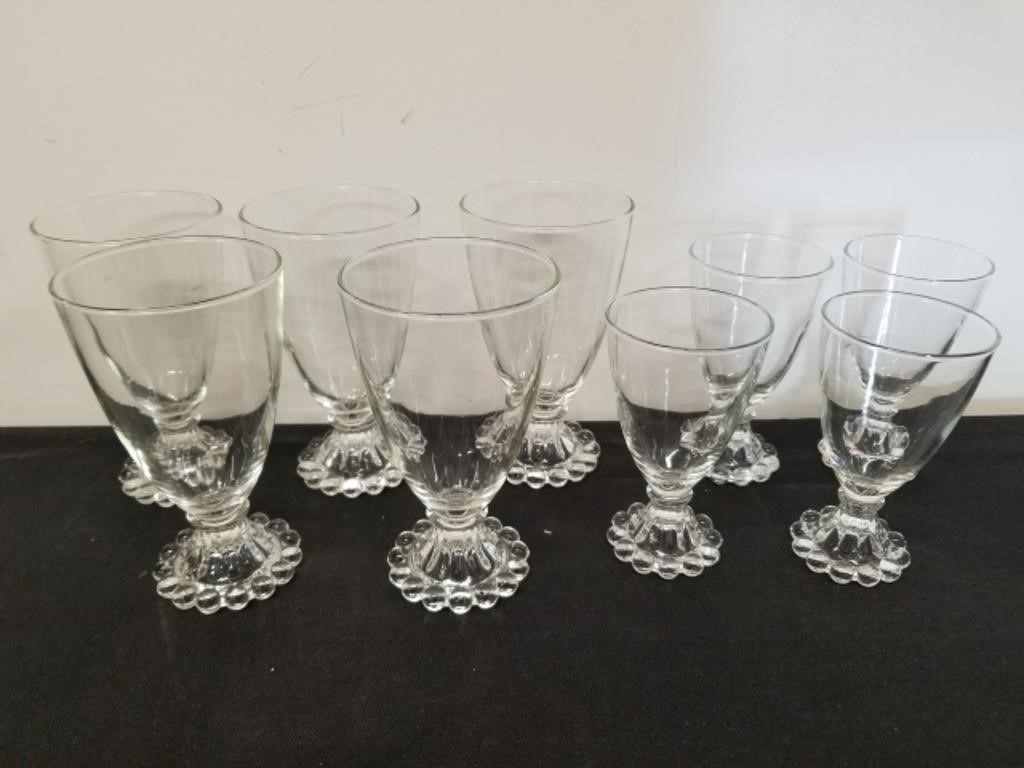 Vintage drinking glasses