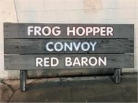 Frog Hopper Convoy Sign