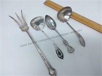 Sterling serving pieces  115.6G