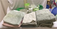 Ziplock Containers, Rugs & Towels