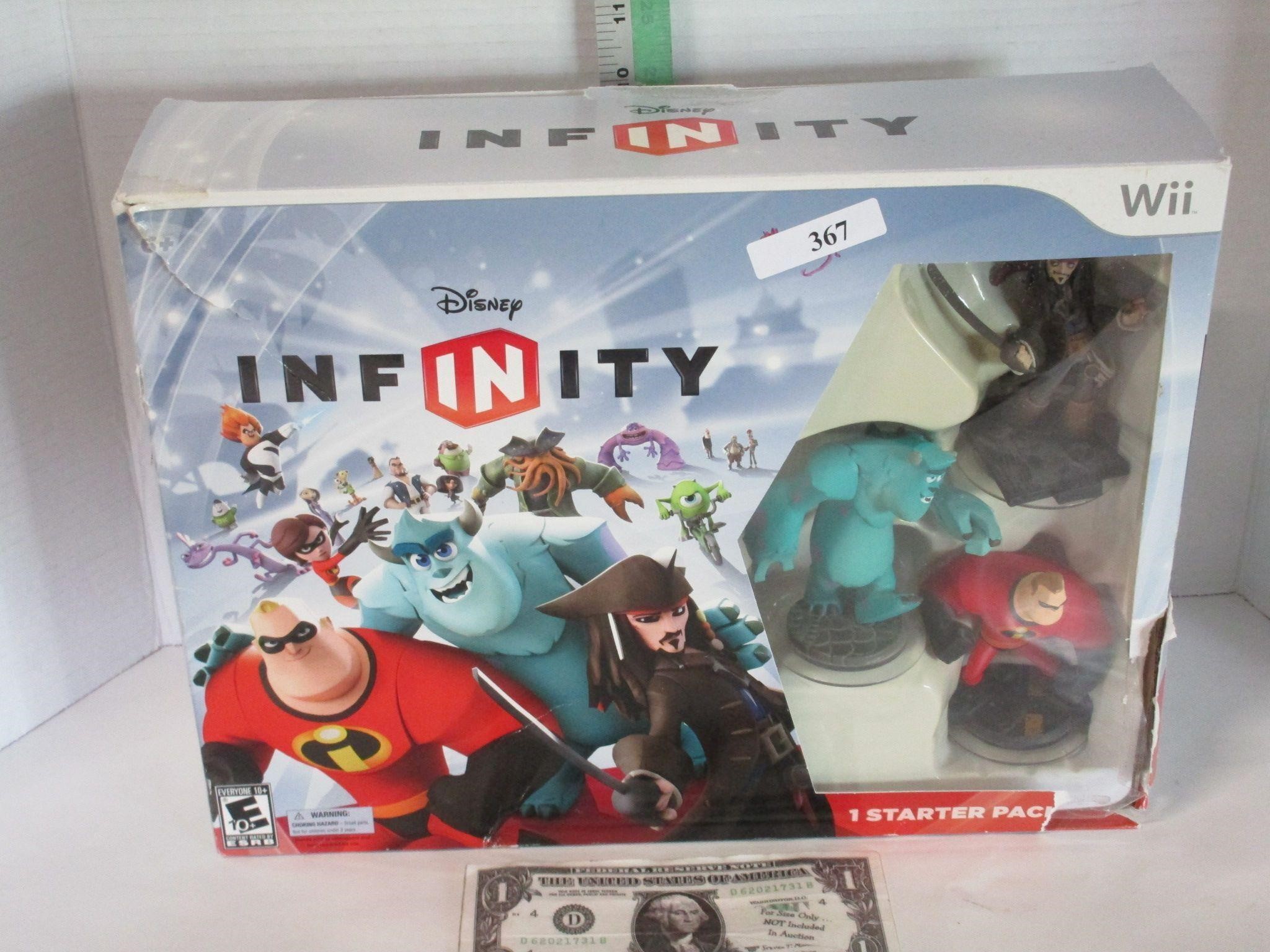 Wii Disney Infinity Starter Pack - Untested