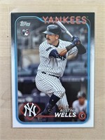 Austin Wells 2024 Topps Rookie