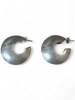 Sterling Silver .925 Earrings - 10.8g