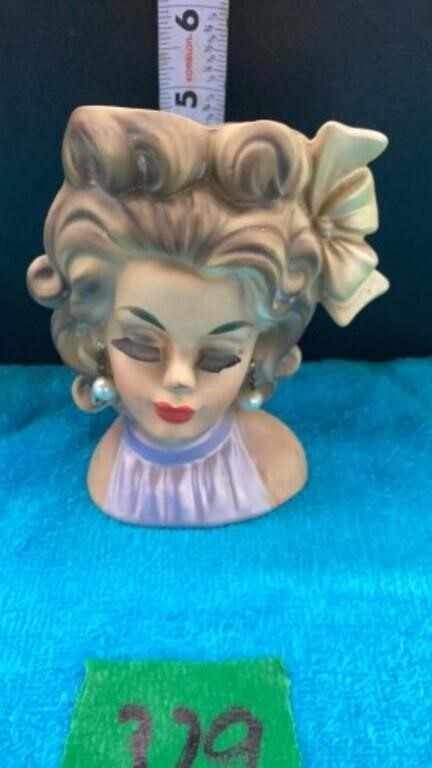 Lovely Lady Head Vase