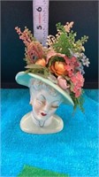 Lady Head Vase