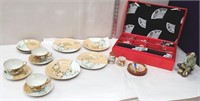 Group of Chinese lusterware China and jewelry