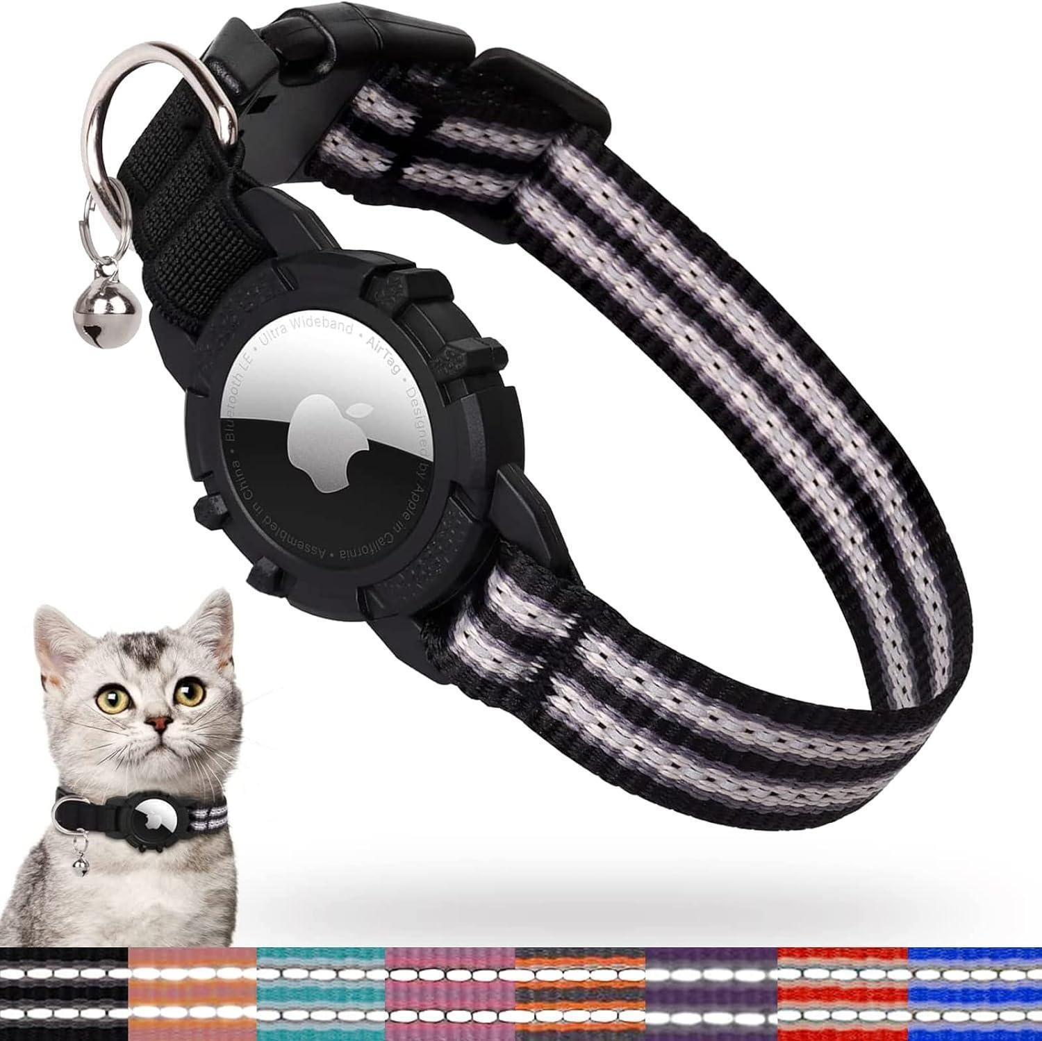 FEEYAR AirTag Cat Collar x2