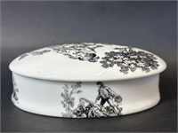 Liètte International Hand Decorated Trinket Box