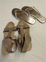 C3)Sz 7½ Sandals - St. Johns Bay, Espirit, 2 Pair.