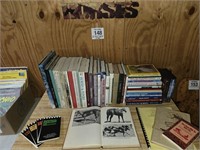 Horse books w/ cool sign