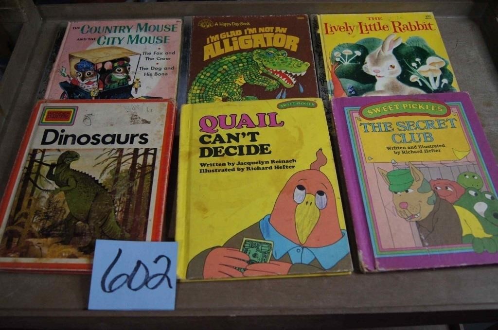 (6) Children Books – Dinosaur /