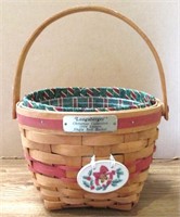 Longaberger 1994 Jingle Bell Basket