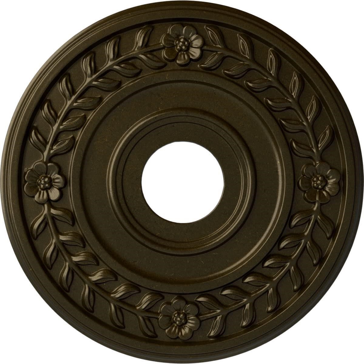 Ekena Millwork CM16WRUWF Wreath Ceiling Medallion,