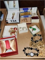 LOT VARIOUS PIECES COSTUME JEWELRY