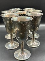 (8) SilverPlate Goblets