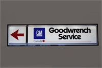 GM Goodwrench Service Illuminated Dealership Sign