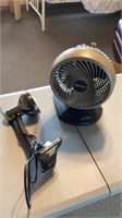 Sunbeam Blizzard Fan and Portable Clamp Lamp Both