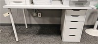 DESK W/ 5 DRAWERS  SMALL