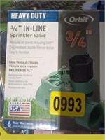 Orbit 3/4 In Line Sprinkler Valve