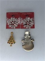 Christmas Brooches