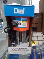 Dial Concentric Evaporative Cooler Pump