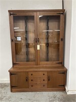 Oak Gun Cabinet