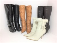 Brazilian Leather Heeled Boots