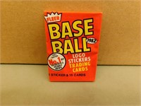 1-1982 Fleer Baseball Wax Pack