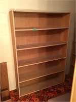 wood book shelf, 48x11.5x68