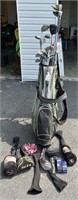 Golf Clubs Nike Stand Bag with Titleist, Nike,