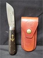 Folding knife with anchor emblem, Germany