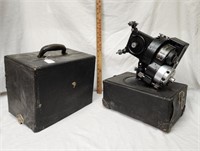 Victor Cine Projector & Reel Canister Tin