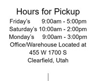 PICKUP INFORMATION