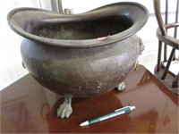 Hammered Footed Pot