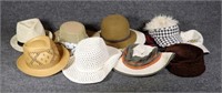 9 pc Lot - Assorted Hats