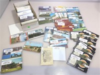 Box full of Vintage postcards incl. Alaska,