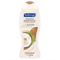 (2) Softsoap Exfoliating Body Wash, Coconut Butter