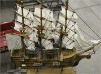 Model Ship, Approx 21"x5"x20"