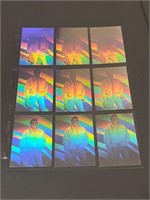 Lot of 1991 Joe Montana Hologram Cards
