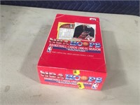 Sealed Box of 90-91 NBA Hoops Cards