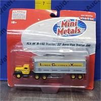 Mini Metals Aero-Van Trailer Set