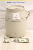 HALF GALLON STONEWARE BUTTER CHURN