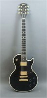 1986 GIBSON LES PAUL STUDIO BLACK ELECTRIC GUITAR