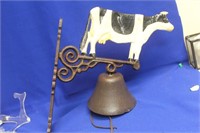 Cast Iron Cow Bell with Clasp